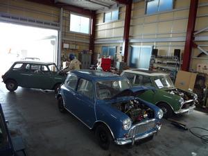 続々メンテ入庫　ＭＫ１ＭＩＮＩ達